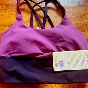 NWT energy sports bra